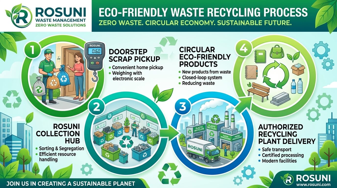 ROSUNI Smart Waste Management & Circular Recycling Process